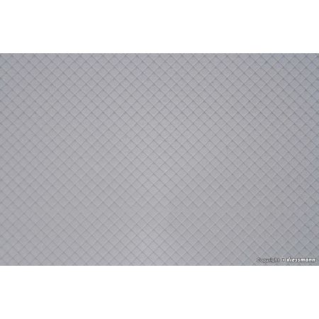 KIBRI 34144 H0 Płytka modelarska 20x12 cm - Dachówka romb