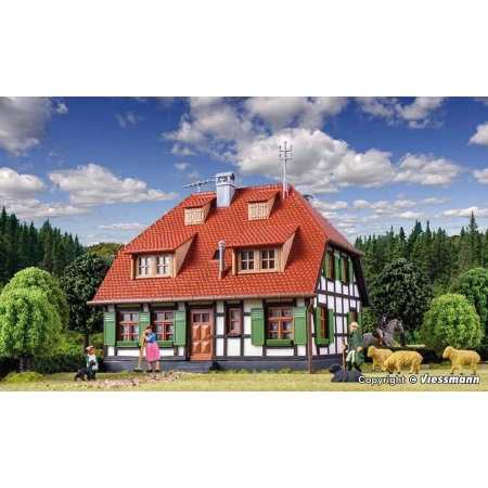 KIBRI 38165 H0 Dom z murem pruskim