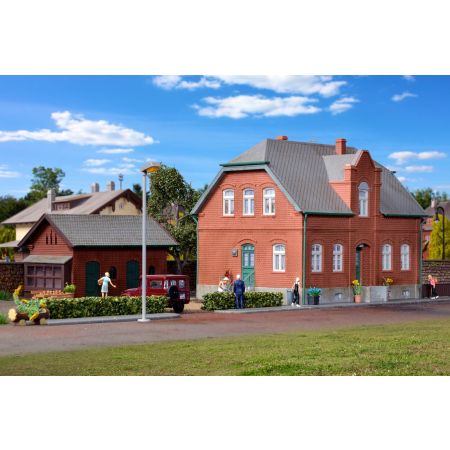 KIBRI 38188 H0 Dom z budynkiem gospodarczym
