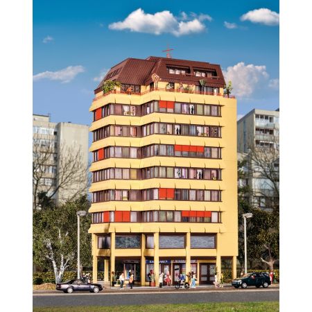 KIBRI 38218 H0 Wieżowiec z oświetleniem