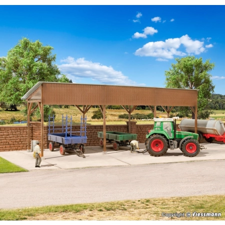 KIBRI 38349 H0 Wiata / zadaszenie na maszyny rolnicze