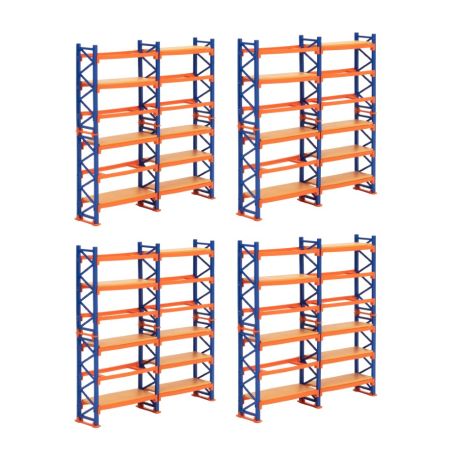 KIBRI 38613 H0 Regały magazynowe, 4 szt.