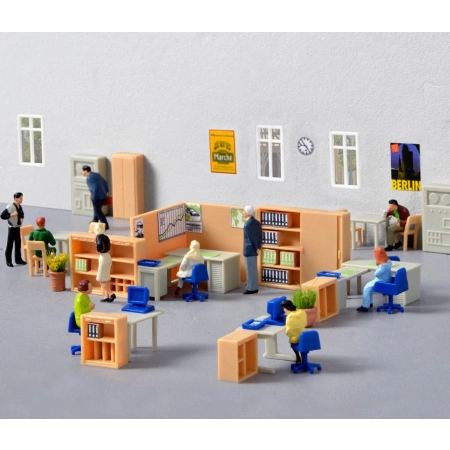 KIBRI 38654 H0 Wyposażenie biura - Meble