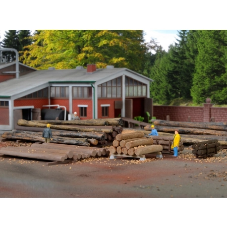 KIBRI 38663 H0 Akcesoria - Bale drewniane