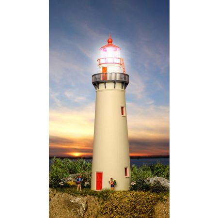 KIBRI 39170 H0 Latarnia morska z oświetleniem Led, wys. 223 mm