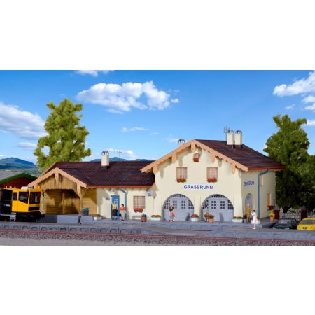 KIBRI 39388 H0 Stacja kolejowa Grasbrunn