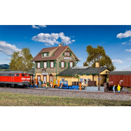 KIBRI 39507 H0 Stacja kolejowa Dettingen