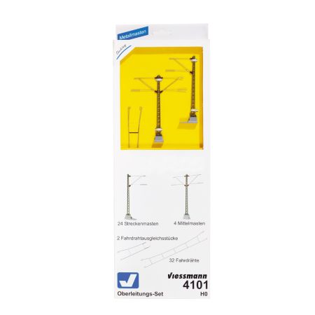 VIESSMANN 4101 H0 Zestaw sieć trakcyjna - Cetenary Set ICE