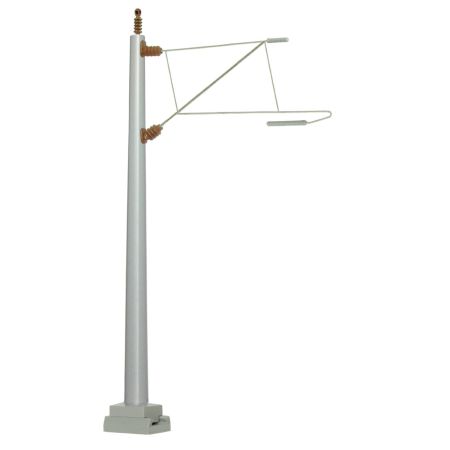 VIESSMANN 4119 H0 Maszt betonowy z ramieniem 98 mm