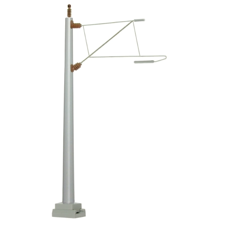VIESSMANN 4119 H0 Maszt betonowy z ramieniem 98 mm