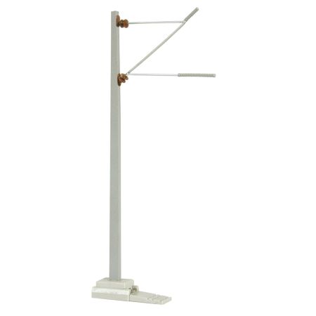 VIESSMANN 4125 H0 Słup trakcyjnny ÖBB z odciągami, 98 mm