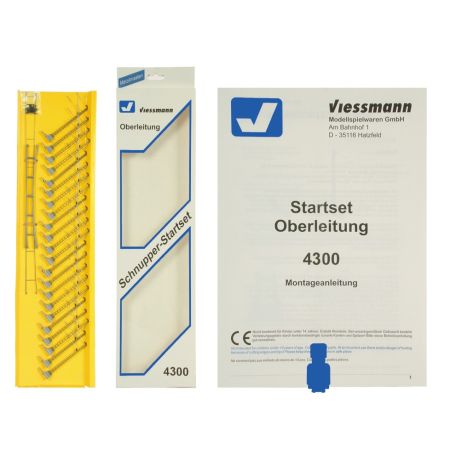 VIESSMANN 4300 N Sieć trakcyjna - Catenary Starter Set