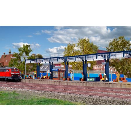 VOLLMER 43538 H0 Peron z zadaszeniem
