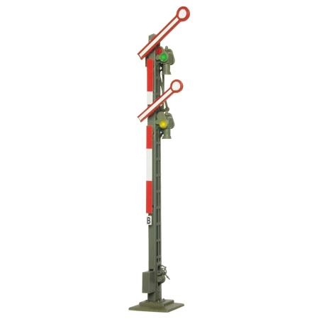 VIESSMANN 4531 H0 Semafor 2-ramienny, sygnał Hp0, Hp2, 103 mm