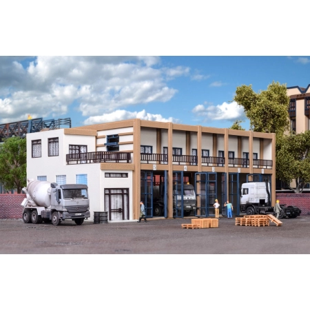 VOLLMER 45607 H0 Magazyn z bramami dla ciężarówek