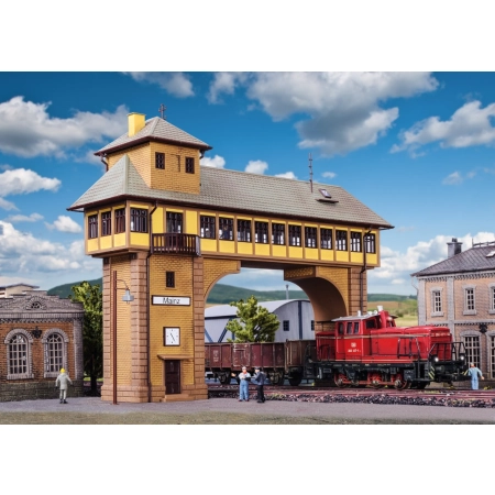 VOLLMER 45726 H0 Nastawnia bramowa dwutorowa