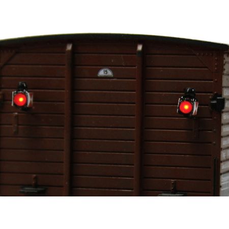 VIESSMANN 5069 H0 Oświetlenie końca składu, Led, Ep. II-III, 2 szt.