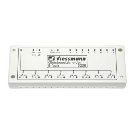 VIESSMANN 5206 Czujnik zajętości toru 8-mio sekcyjny
