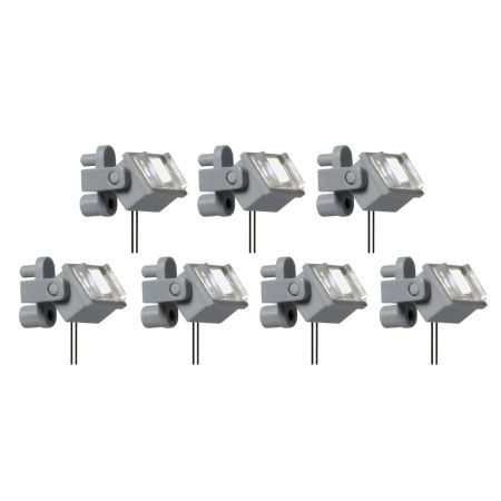 VIESSMANN 6339 H0 Reflektor sufitowy LED biały, 7 szt.
