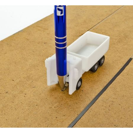 VIESSMANN 8433 (N/N) CarMotion - Szablon do trasowania taśmy magnetycznej - ciężarówka