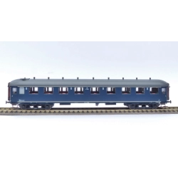EXACT-TRAIN EX10017 Wagon pasażerski A7532 (berlinerblau, szary dach), NS, Ep. IIIb