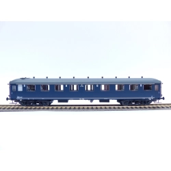 EXACT-TRAIN EX10028 Wagon pasażerski AB7536 (berlinerblau, szary dach), NS, Ep. IIIb