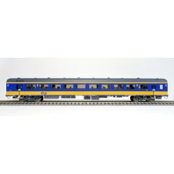 EXACT-TRAIN EX11014 ICRm Amsterdam - Breda für den Inlandseinsatz Reisezugwagen Bpmz10 ( Farbe Gelb / Blau), NS, Ep. VI