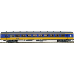 EXACT-TRAIN EX11100 ICRm Garnitur 4 Reisezugwagen A( Neue farbe Gelb / Blau), NS, Ep. V
