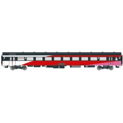 EXACT-TRAIN EX11136 ICRm Hispeed 1 (Amsterdam - Brussel) für die Hsl-Strecke eingesetzt Endwagen B(Rose/Rot/Weiss), NS, Ep. V