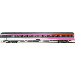 EXACT-TRAIN EX11145 ICRm Fyra 1 (Amsterdam - Brussel) für die Hsl-Strecke eingesetzt Reisezugwagen B(Rot/Rose/Weiss), NS, Ep. VI