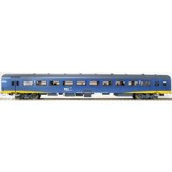 EXACT-TRAIN EX11181 ICR Plus Reisezugwagen B ( Farbe Blau) mit Beleuchtung und Figuren, NS, Ep. IV