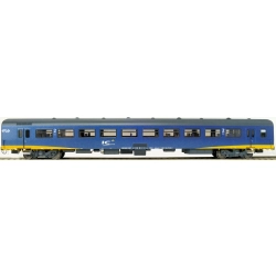 EXACT-TRAIN EX11183 ICR Plus Reisezugwagen B ( Farbe Blau) mit Beleuchtung und Figuren, NS, Ep. IV
