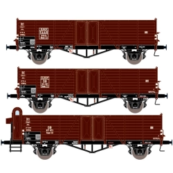 EXACT-TRAIN EX20152 Villach Ommr 81832(EUROP) (EX20152A), DB Villach Ommr 814030 (EUROP) (EX20152B), DB Villach Ommr 812400 (Bremserhaus) (EX20152C),