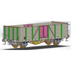 EXACT-TRAIN EX20155 Villach Ommr 812360 (EUROP), DB, Ep. III