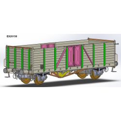 EXACT-TRAIN EX20156 Villach Ommr 43-73-78, DR, Ep. III