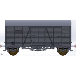 EXACT-TRAIN EX20194 Oppeln Gmrhs30 Güterwagen (Bremserbühne/neue Luftungsklappen/Rollenlager)(EX20194A), Oppeln Güterwagen(Bremserbühne)(EX20194B), Op