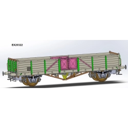 EXACT-TRAIN EX20322 Linz mit französischen Lagern und Änderungen, SNCF, Ep. III