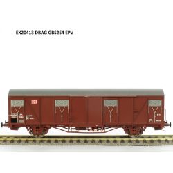 EXACT-TRAIN EX20413 Wagon towarowy kryty Gbs 254, DB, DB AG, Ep. V