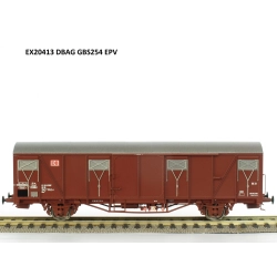 EXACT-TRAIN EX20413 Wagon towarowy kryty Gbs 254, DB, DB AG, Ep. V