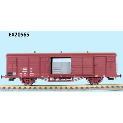 EXACT-TRAIN EX20565 Gbs-t 258 Küchenwagen mit Küche, 7 Sicken (zu öffnende Türen), DR, Ep. IV