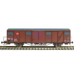 EXACT-TRAIN EX20726 Gbs 254 Nr. 150 6 252 Güterwagen Bremserbühne mit DB- Emblem mit Farbflächen, DB, Ep. V