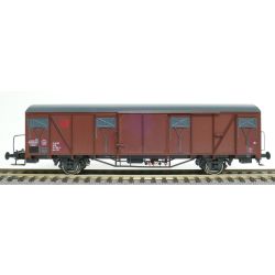 EXACT-TRAIN EX20727 Gbs 1518 Nr. 151 7 528 Güterwagen Bremserbühne mit Farbflächen, DR, Ep. IV