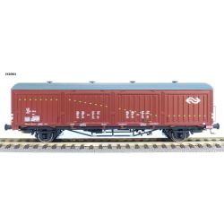 EXACT-TRAIN EX20801 .Hbiss Nr. 21 RIV 84 216 8 016-4, 8 Sicken, braun, grüner Streifen und Aufschrift 'Rotterdam Feyenoord', NS, Ep. IVa