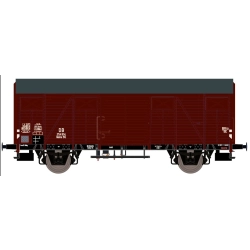 EXACT-TRAIN EX20911 Gmhs55 mit braunen Luftklappen, Nr.254 925, DB, Ep. III