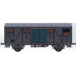 EXACT-TRAIN EX20919 Gs 1420 EUROP mit braunen Luftklappen Nr. 127 2 285-4, NS, Ep. IV