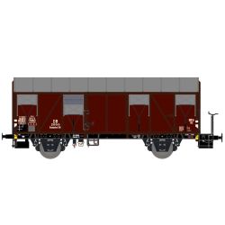 EXACT-TRAIN EX20983 Gmmehs 56 mit Bremserbühne und aluminium Luftklappen Nr. 290045, DB, Ep. III