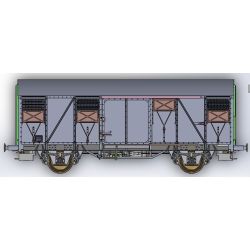EXACT-TRAIN EX21073 .Gs 210 EUROP aluminium Luftklappen Form A, DB, Ep. IV