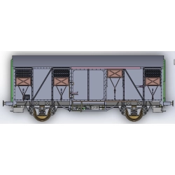 EXACT-TRAIN EX21073 .Gs 210 EUROP aluminium Luftklappen Form A, DB, Ep. IV