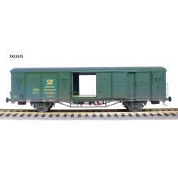 EXACT-TRAIN EX22025 Gbs Post Güterwagen Nr.505000-10454-5 (Brudzony), DB, Ep. IV