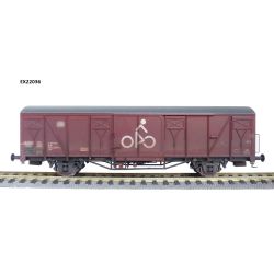EXACT-TRAIN EX22036 GBS254 EUROP Fahrradwagen Güterwagen Nr.150 2065-1 (Brudzony), DB, Ep. IV